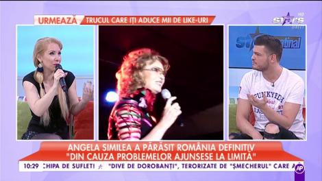 Angela Similea a părăsit definitiv România