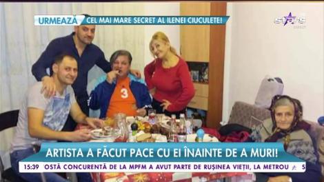 Ileana Ciuculete, gest emoționant față de copiii ei în ultimul moment!  Artista a făcut pace cu ei înainte de a muri!