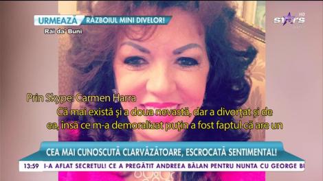Carmen Harra, mințită de bărbatul cu care își dorea o relație!