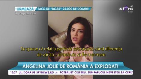 Angelina Jolie de România a explodat!