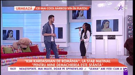 "Kim Kardashian de România", la Star Matinal! Francisca a slăbit 20 de kilograme în trei luni!