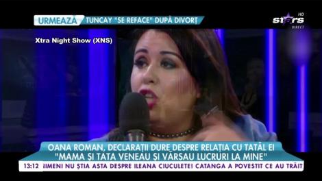 Oana Roman, declaraţii dure despre relaţia cu tatăl ei