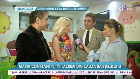 Maria Constantin, în lacrimi din cauza băieţelului ei!