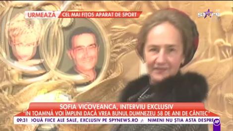 Rareori avem ocazia să o vedem aşa. Sofia Vicoveanca, doamna folclorului bucovinean, a renunţat la mărgelele cu care o stia toată lumea: "Regret că îmbrătrânesc"