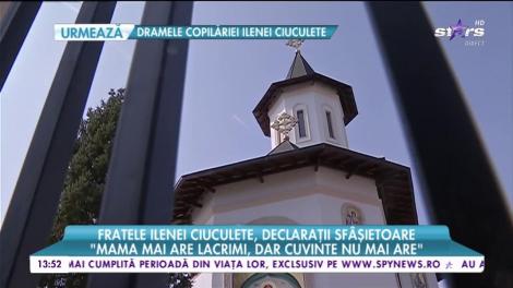 Fratele Ilenei Ciuculete face declaraţii sfâşietoare: "Eu şi Ileana ne ştiam durerile. A venit la mine și mi-a spus..."