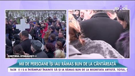 Adio, Ileana Ciuculete! Artista a fost înmormântată în ropote de aplauze!