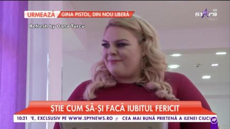 Diana Secară are 120 de kilograme, dar ştie cum să-şi facă iubitul fericit!