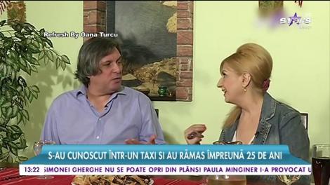 Anul acesta ar fi sărbătorit nunta de argint! Ileana Ciuculete şi Cornel Galeş s-au cunoscut într-un taxi şi au rămas împreună 25 de ani!