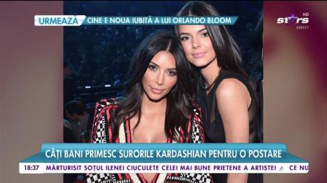 Reginele rețelelor de socializare! Cât primesc surorile Kardashian pentru o postare?