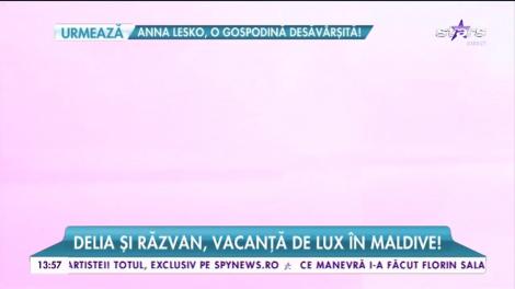 Delia şi Răzvan, vacanţă de lux în Maldive! Au dat 10 mii de euro să înoate cu rechinii