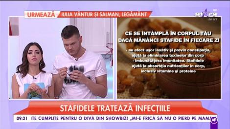 Stafidele au proprietăți anticancerigene