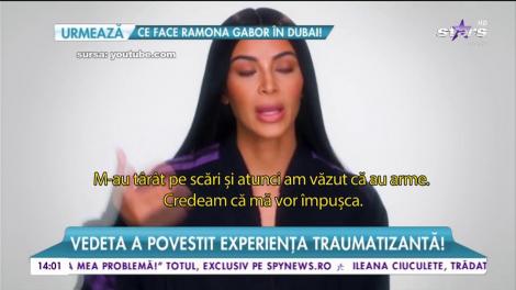 Kim Kardashian despre momentele teribile trăite! Vedeta a povestit experienţa traumatizantă!