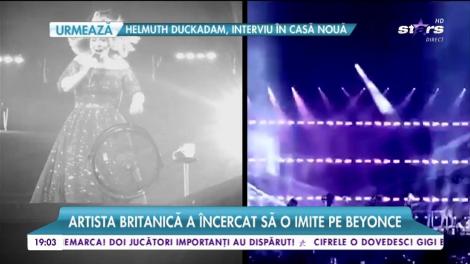 Adele a stârnit hohote de râs! Artista britanică a încercat să o imite pe Beyonce!