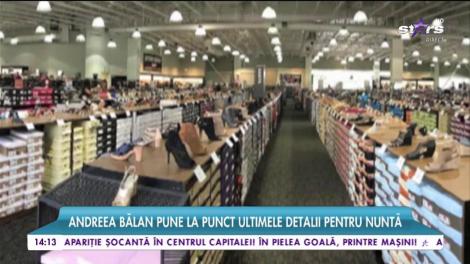Andreea Bălan se pregăteşte intens pentru clipa în care îşi va uni destinul cu George Burcea