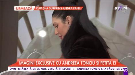 Andreea Tonciu și-a făcut de cap în oraș, alături de Rebecca, fiica ei