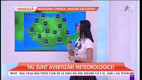 Meteorologii anunță temperaturi de până la 22 de grade