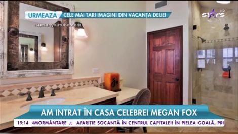 Banii nu sunt o problemă pentru ea şi şi-a amenajat o locuinţă ca în poveşti. Celebra actriţă Megan Fox are o vilă spectaculoasă, care le-ar face invidioase şi pe colegele ei de la Hollywood