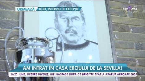 Am intrat &icirc;n casa eroului de la Sevilla! Helmuth Duckadam ni le-a prezentat pe soția și fetița lui!