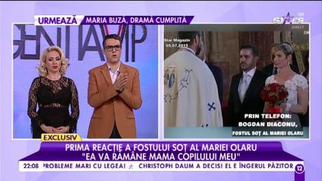 Primele declaraţii ale lui Bogdan Diaconu despre divorţul de fosta gimnastă Maria Olaru! Reacţia lui despre INFIDELITATE