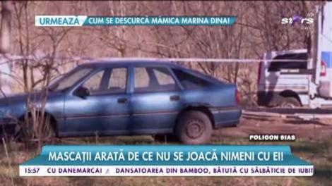 Mascaţii arată de ce nu se joacă nimeni cu ei!