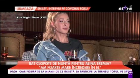 Alina Eremia: "Mă antrenez împreună cu iubitul meu"