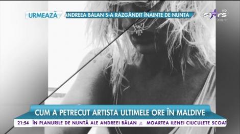 Vacanţa Deliei a ajuns la final! Cum a petrecut artista ultimele ore în Maldive