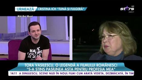 Tora Vasilescu, o legendă a filmului românesc! Care este cel mai mare regret al actriței?