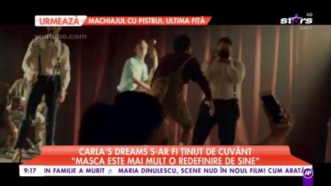 Solistul trupei Carla's Dreams şi-ar fi arătat "adevărata" faţă în videoclipul piesei "Dragostea din plic"