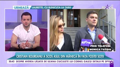 Monica Tatoiu, dezvăluiri-bombă din procesul pentru custodia fiicei lui Cristian Boureanu: "Ioana e &icirc;n pragul exmatriculării"