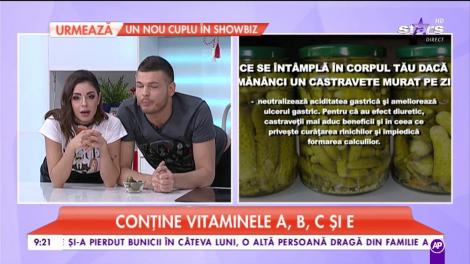 Castraveții murați au un conţinut important de antioxidanţi