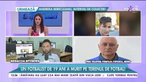 Un nou caz Ekeng în România. Un fotbalist de 19 ani a murit pe terenul de fotbal