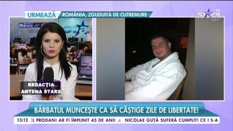 Soțul lui Laurette face pantofi în spatele gratiilor! Muncește ca sa câștige zile de libertate!