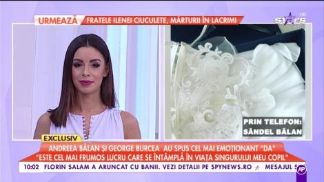 Săndel Bălan: "Sunt un tată emoționat și fericit"