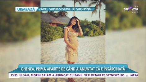 Am văzut-o în pozele realizate pentru reviste, dar ce face Mădălina Ghenea cu câteva zile înainte să nască? Românca, prima apariţie publică de când a anunţat că e însărcinată