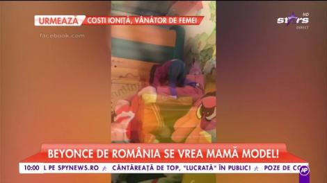 Beyonce de România se vrea mamă model!