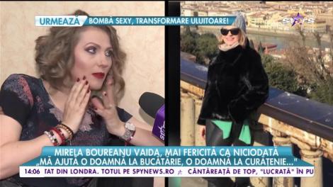 Mirela Boureanu Vaida, mai fericită ca niciodată! Face totul pentru a arăta demenţial