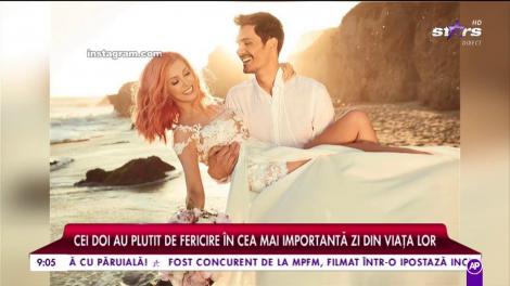 Imagini din luna de miere a Andreei Bălan şi a lui George Burcea! Jurata de la „Te cunosc de undeva”, mai fericită ca niciodată!