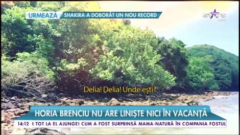 Horia Brenciu nu are linişte nici în vacanţă!