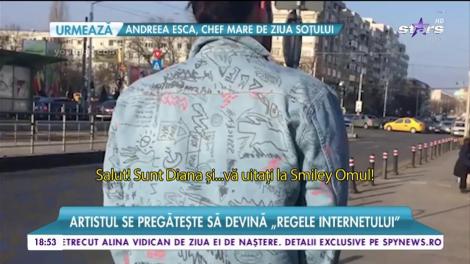 Smiley, decizie neaşteptată! Artistul se pregăteşte să devină &bdquo;regele internetului&rdquo;