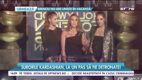 Surorile Kardashian, la un pas să fie detronate!