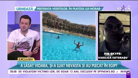 Vasilică Ceteraşu și-a lăsat vioara și a plecat în Egipt