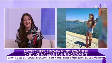 Nicole Cherry, senzația muzicii românești: "Investesc foarte mult în mine și în imaginea mea"