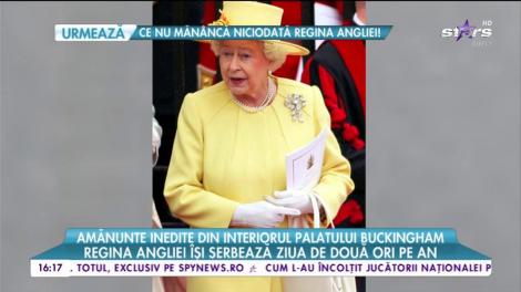 Amănunte inedite din interiorul palatului Buckingham! Nimeni din familia regală nu mănâncă usturoi!