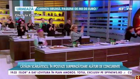 Chef Scărlătescu, &icirc;n ipostaze surprinzătoare alături de unele concurente de la &bdquo;Chefi la cuțite&rdquo;