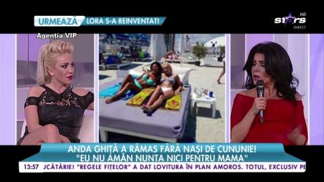Anda Ghiţă a rămas fără naşi de cununie!