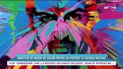 Jumătate de milion de dolari pentru un portret cu George Michael