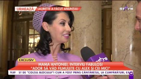 Mama Antoniei, măturisiri sincere despre relaţia cu ginerele său: "Alex e un tătic devotat." Ce a spus despre legătura artistului cu Maya