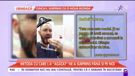 Barbie de România, o dulce amintire! Andrei Versace, îndrăgostit lulea de o brunetă focoasă și...bună gospodină!