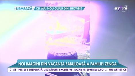 Familia Zenga, noi imagini din vacanță exotică din Bali