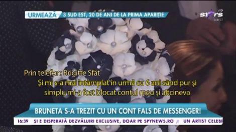 Brigitte Sfăt trăiește în teroare! Când a deschis calculatorul a avur parte de un șoc! „Nu știu cine e și ce are cu mine”